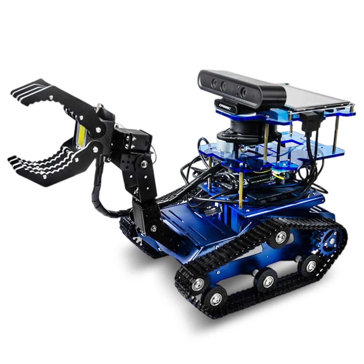 phage ros hexapod robot python programming with depth... XiaoR GEEK ROS Depth camera programmable visual smart robot with Jetso