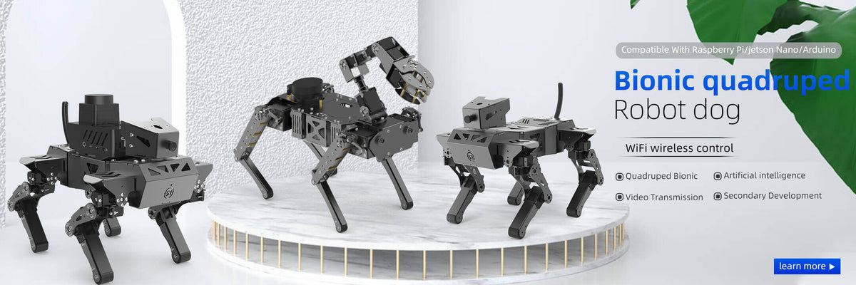 Quadruped Bionic Programmable Smart Robot Dog Series For K12 STEM Educational
