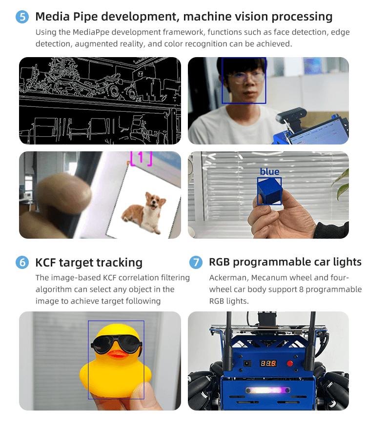 Jetson Nano XR-ROS2 Hunter programmable smart robot car