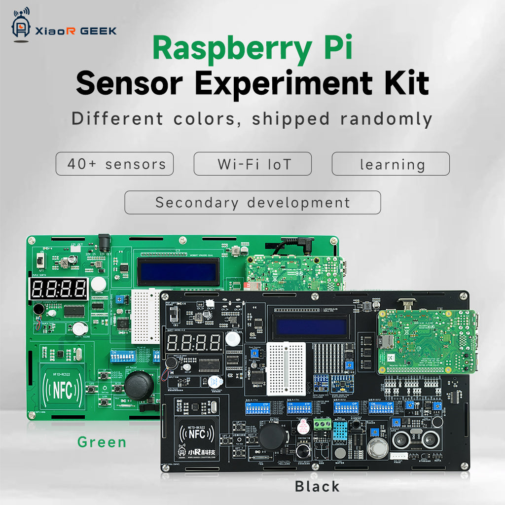 Raspberry Pi Sensor Experiment Kit & Development Box Physics School Teaching Equipment | XiaoR GEEK