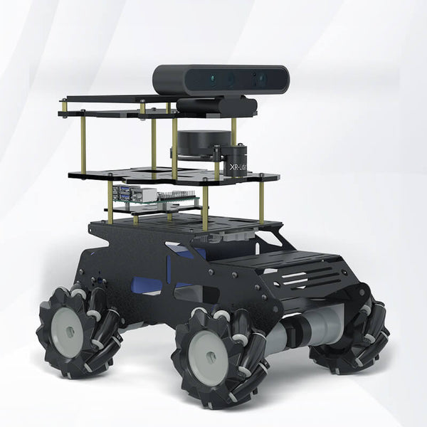 XiaoR GEEK Rapberry Pi ROS mecanum rueda coche robot lidar programable inteligente