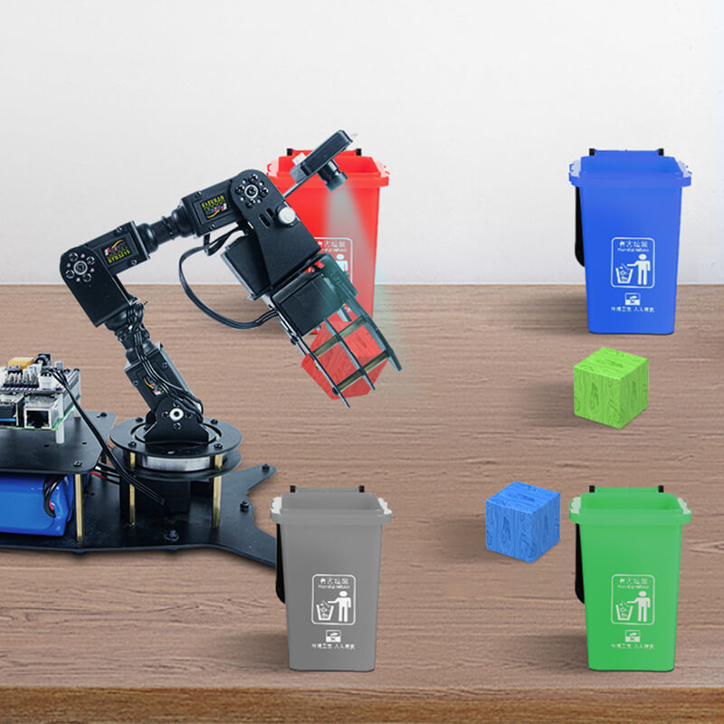 Raspberry pi4B4G AI vision programmable robotic arm Intelligent sorting