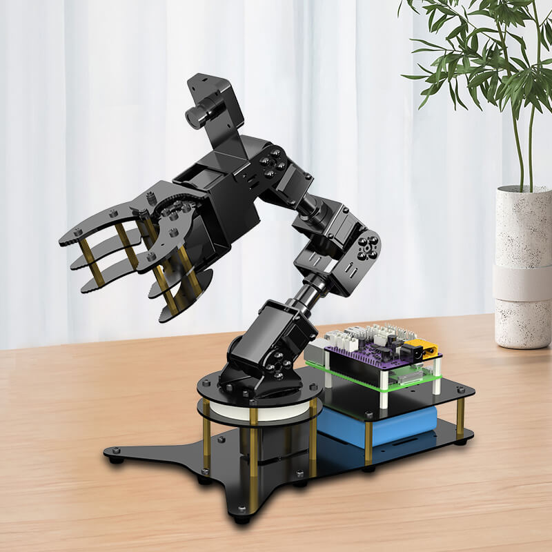 Raspberry pi4B4G AI vision robotic claw