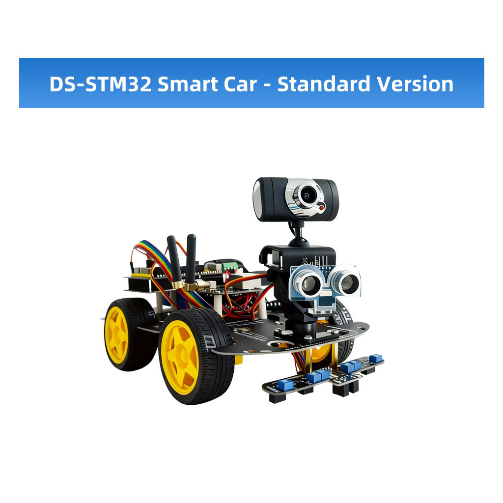 STM32 DS Robot Car Kit Smart Programmable Robot for Line Following Obstacle Avoidance | XiaoR GEEK