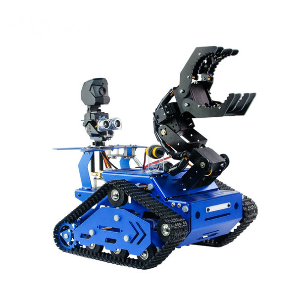 XiaoR GEEK TH-X crawler-type smart robot car with Raspberry Pi 4B4G for educational