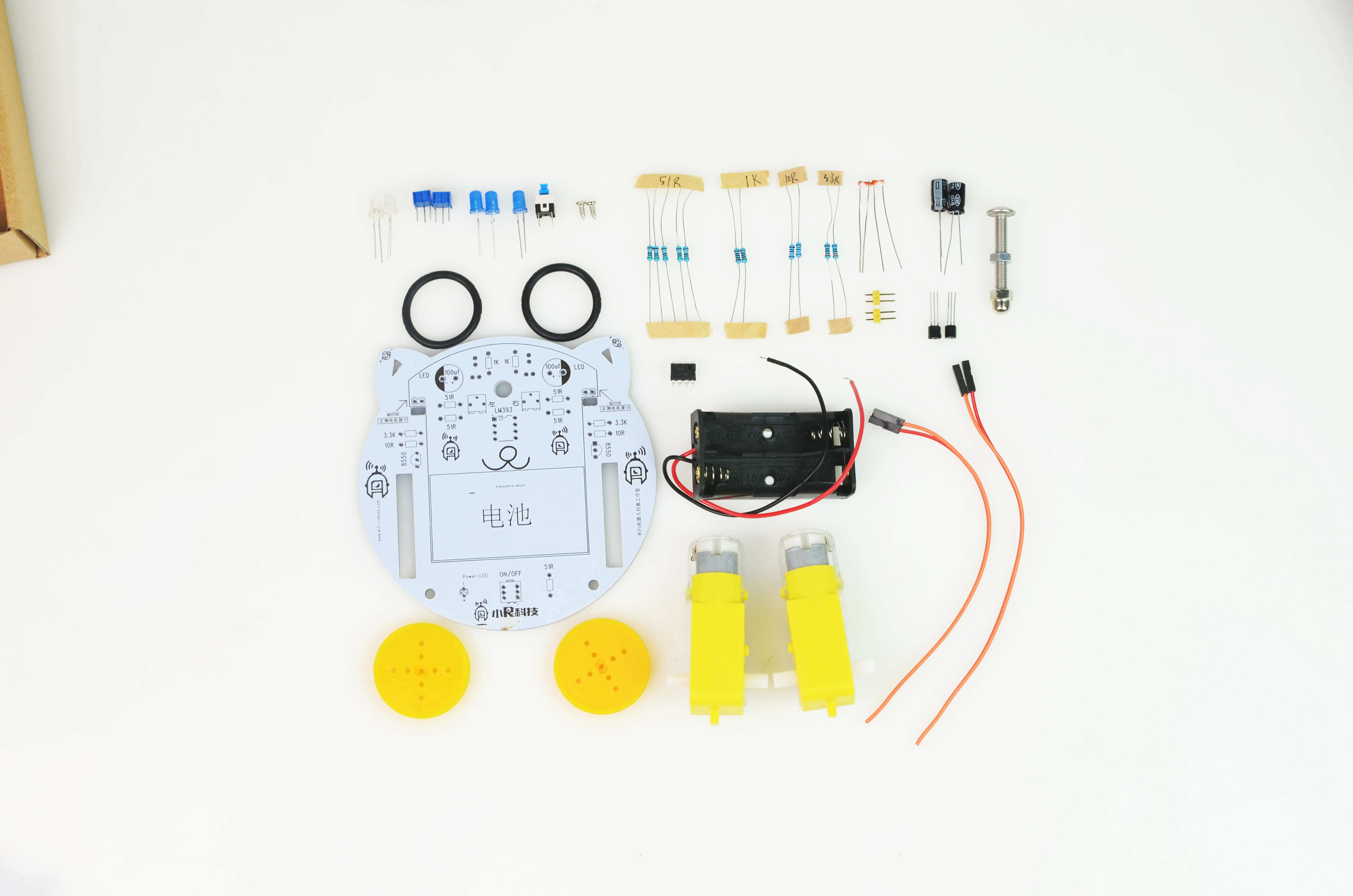 mini cat parts list