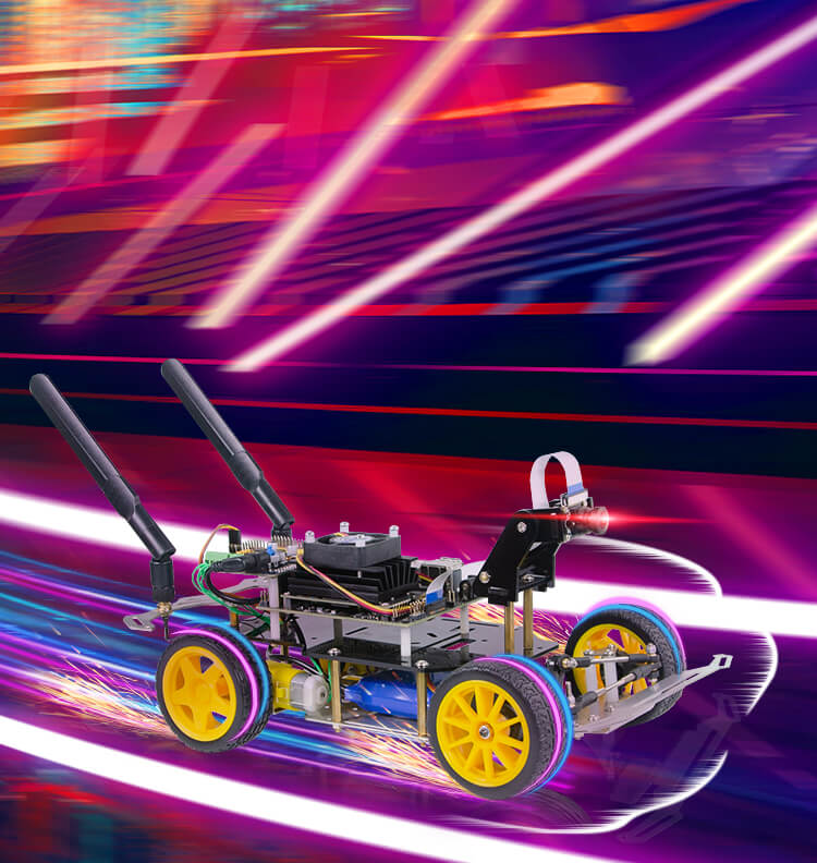xr-f2 jetson nano ai self-driving donkey car