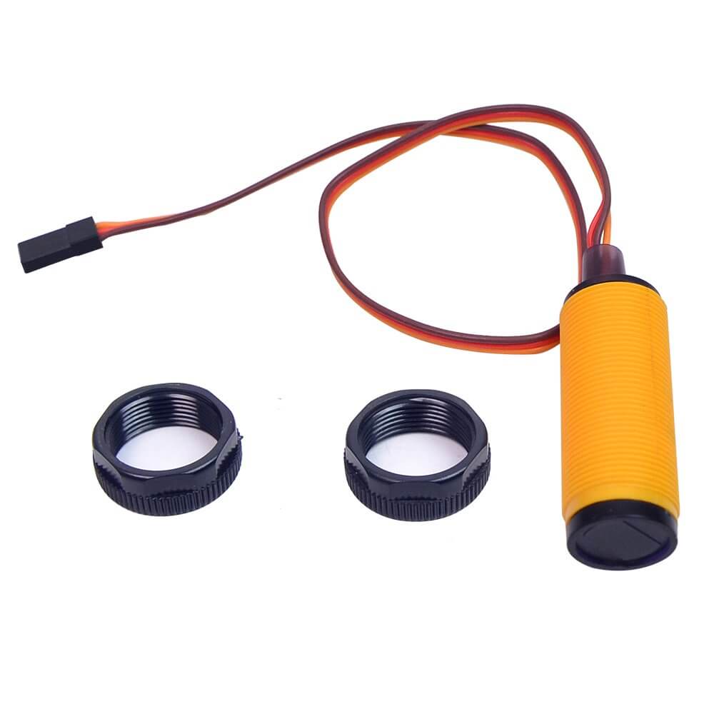 the parts of the infrared sensor