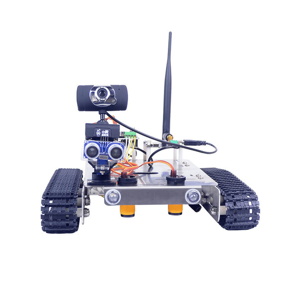 XiaoR GEEK DIY GFS tanque/coche robot programable inteligente con kits de desarrollo Arduino UNO 