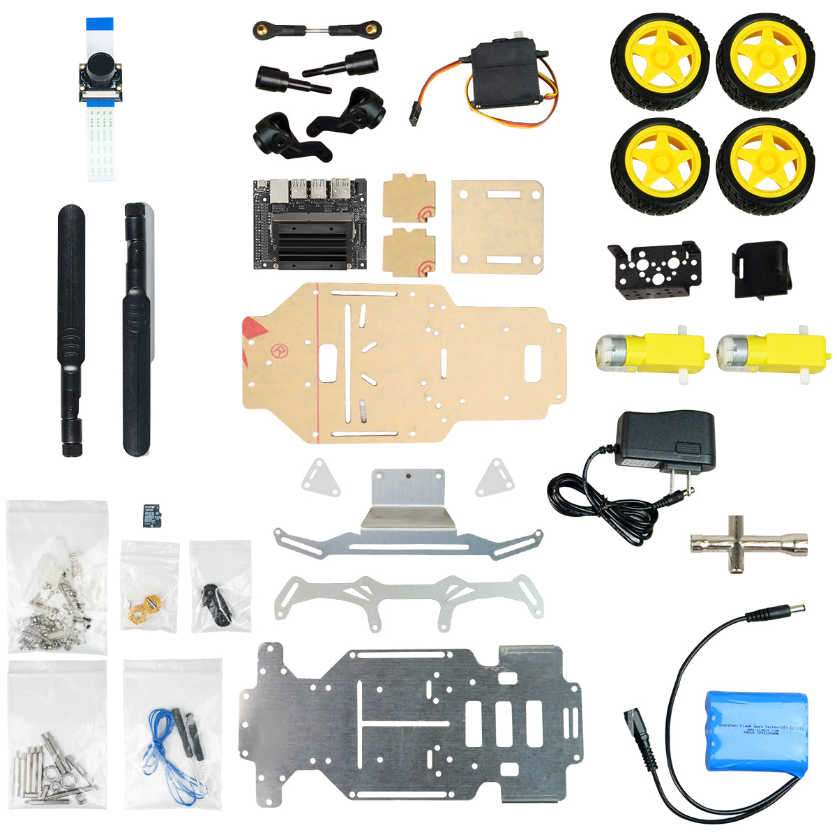 Jetson nano self-driving donkey car packing list