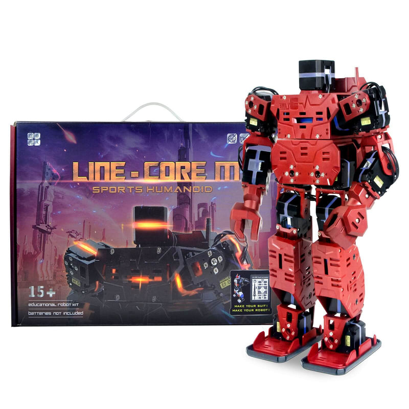 packing box of red Bionic Programmable Smart Humanoid Robot, Smart Boxing Football Dancing Robot