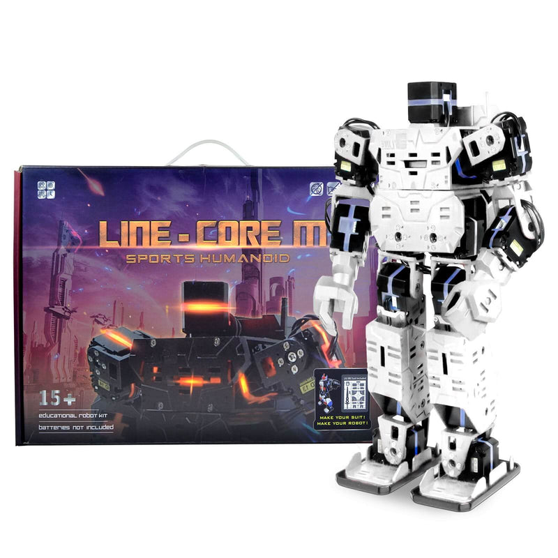 packing box of white Bionic Programmable Smart Humanoid Robot, Smart Boxing Football Dancing Robot