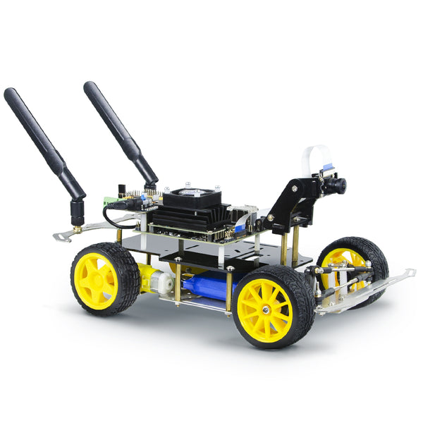 XiaoR GEEK AI deep learning framework Tensorflow Donkey Car robot XR-F2 with Nvidia Jetson Nano Kit